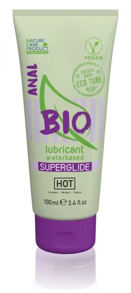 BIO Superglide Anal waterbased (in Öko-Tube aus nachwachsenden Rohstoffen)