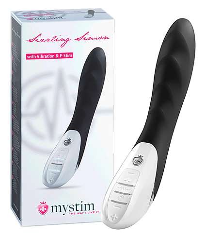 Mystim Sizzling Simon - Vibrator mit E-Stim