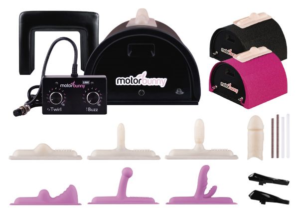 Motorbunny Sexmaschine Premium Pack (mit umfangreichem Zubehör)
