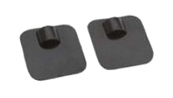 VITAtronic Dauerelektroden 40x40 mm schwarz - (2er Set)