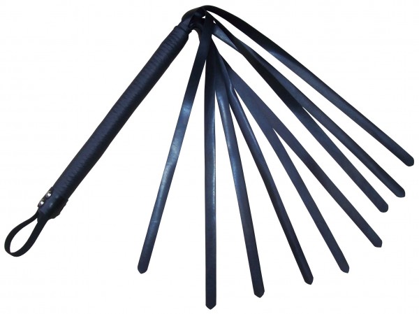 Neunschwänzige Gummikatze (Spanking Flogger)