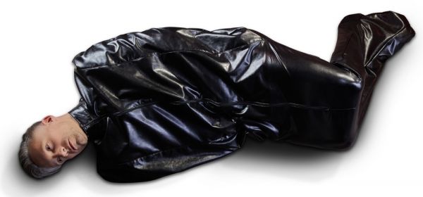 Sleeping Bag aus Lederimitat