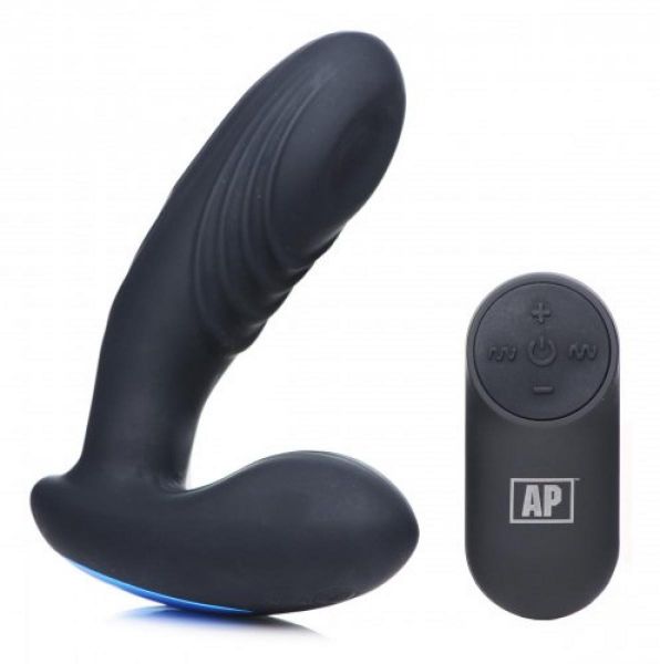 P-Thump Prostatavibrator mit Fernbedienung (mit 2 leistungsstarken Motoren)