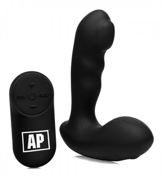 P-Milker Prostatastimulator mit melkenden Perlen (mit praktischer Fernbedienung)