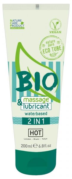 HOT BIO waterbased 2in1 (100% biologisch & vegan)