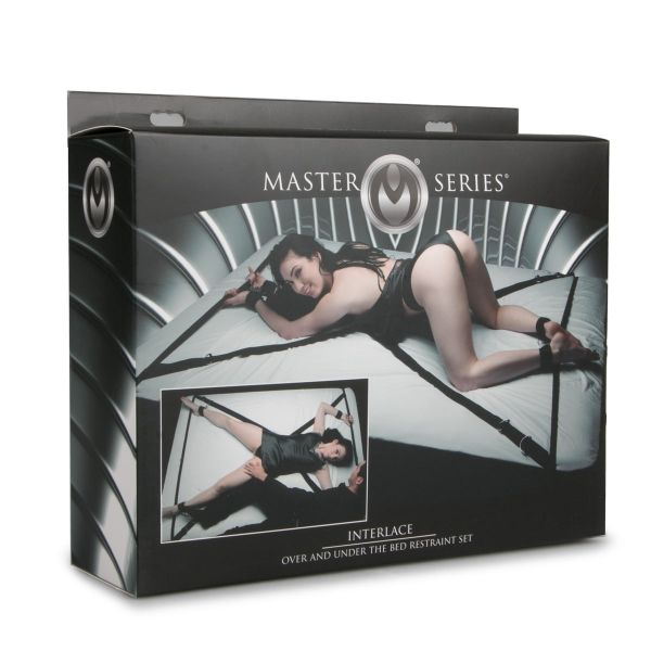 Interlace Bett Bondage-Set (für fesselnde Spiele)