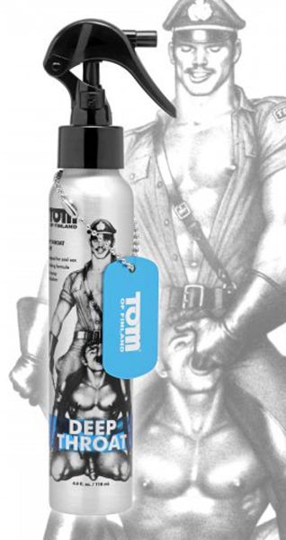 Tom of Finland "Deep Throat Oral Spray" (für einen Deepthroat ohne Würgereflex)