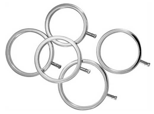 ElectraStim Rings - Cock Ring Set (5er Pack)