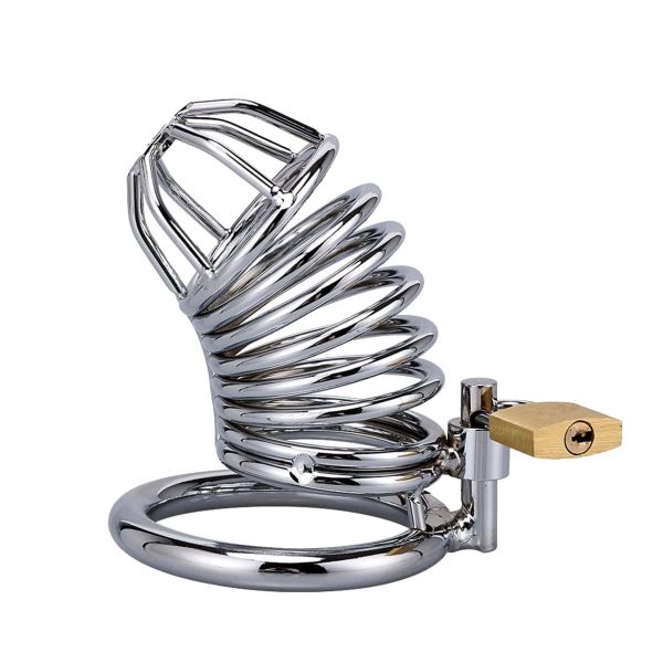 XX-Dreamstoys Metal Cock Cage Snake Shape (aus nickelfreiem Metall)